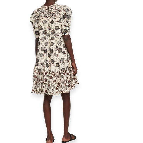 Ulla Johnson • Cassian Floral Cotton-Blend Midi Dress NWOT - Picture 5 of 15